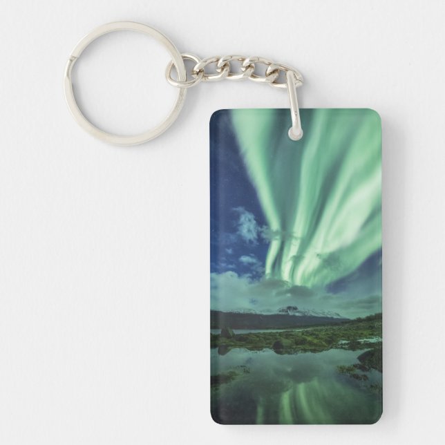 Northern Lights Norway Key Ring (Front)