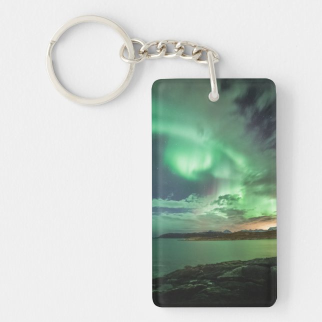 Northern Lights Norway Key Ring (Front)