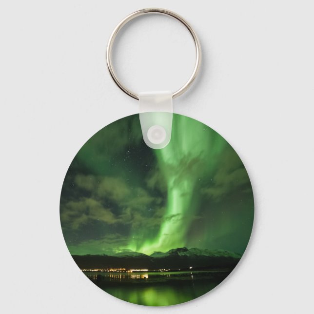 Northern Lights Norway Key Ring (Front)