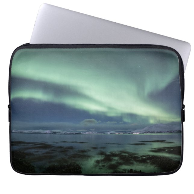 Northern Lights Norway Laptop Sleeve (Front)