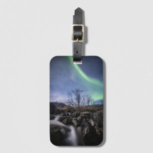 Northern Lights Norway Luggage Tag