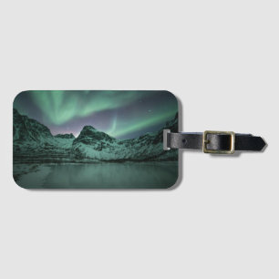 Northern Lights Norway Luggage Tag