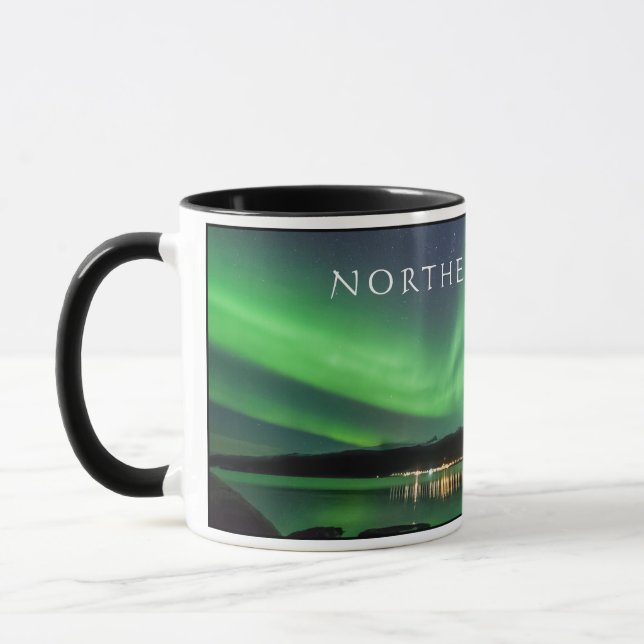 Northern Lights Norway Mug (Left)