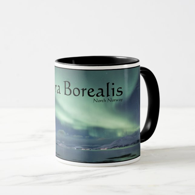 Northern Lights Norway Mug (Front Right)