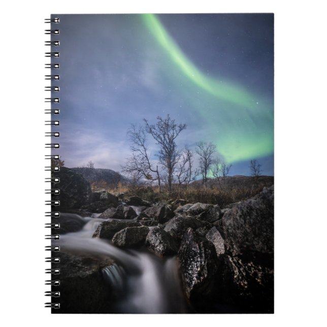 Northern Lights Norway Notebook (Front)