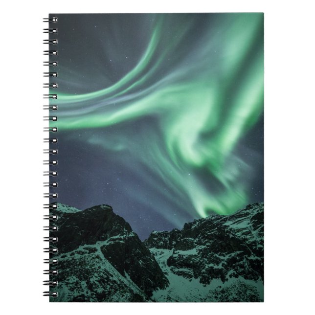 Northern Lights Norway Notebook (Front)