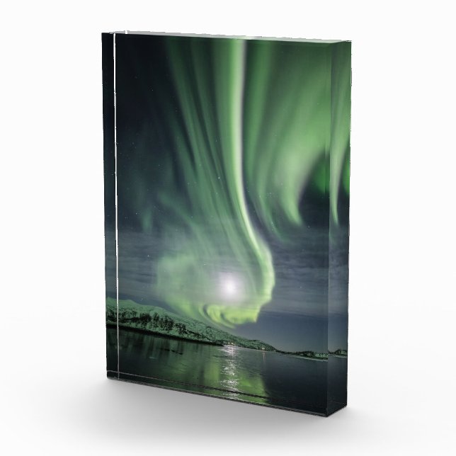 Northern Lights Norway Photo Block (Right)