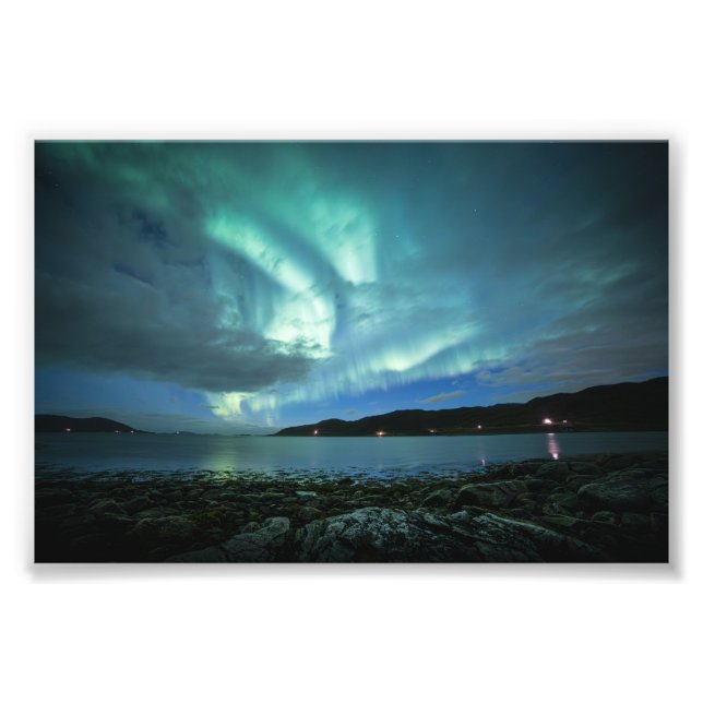 Northern Lights Norway Photo Print (Front)