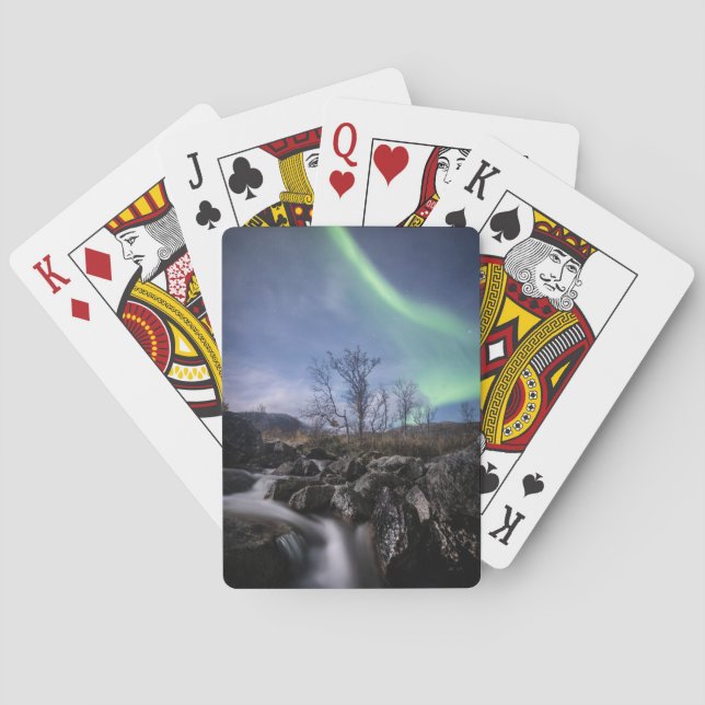 Northern Lights Norway Playing Cards (Back)
