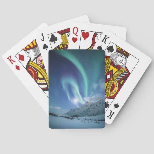 Northern Lights Norway Playing Cards (Back)