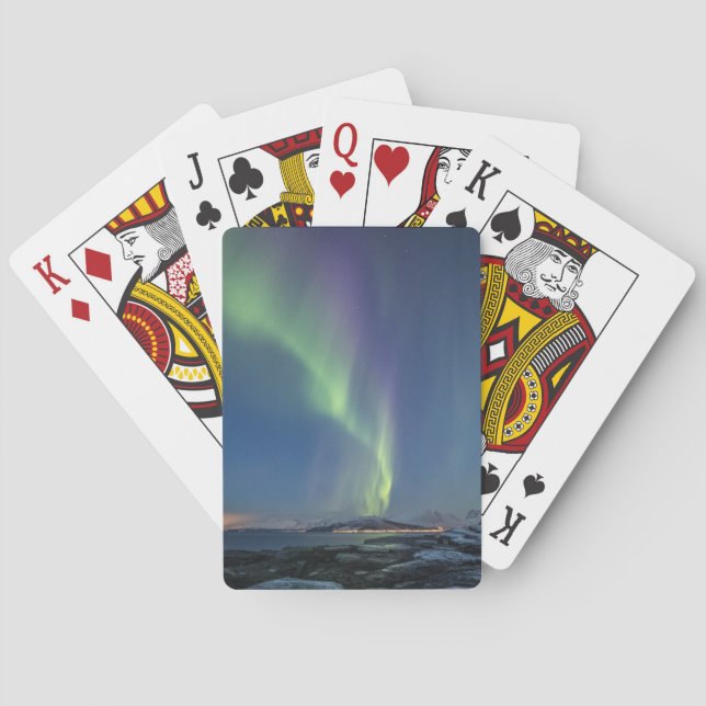 Northern Lights Norway Playing Cards (Back)