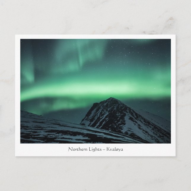 Northern Lights Norway Postcard (Front)