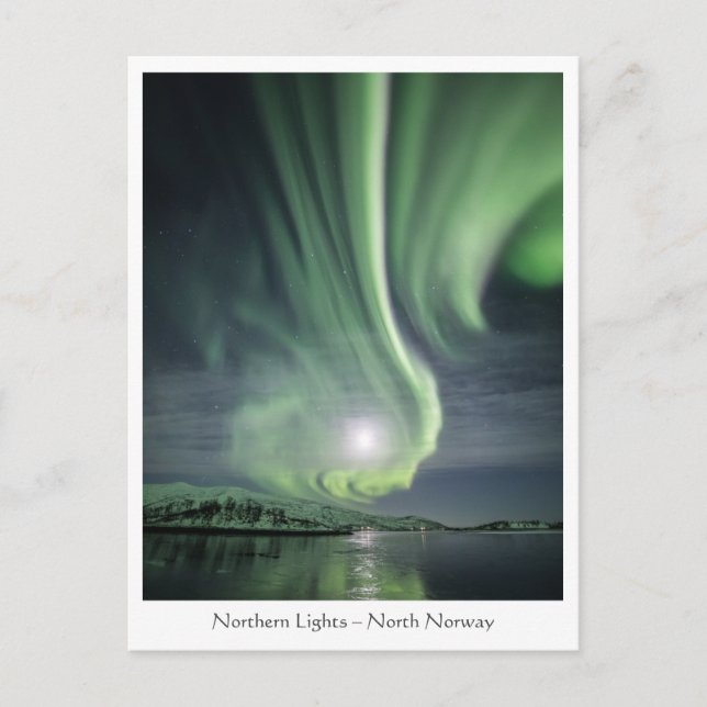 Northern Lights Norway Postcard (Front)