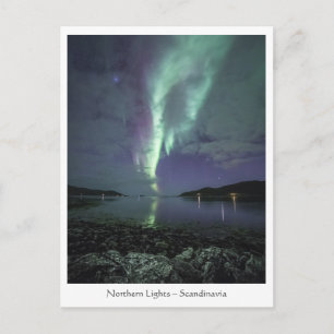 Northern Lights Norway Postcard