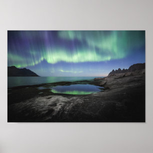 Northern Lights Norway Poster