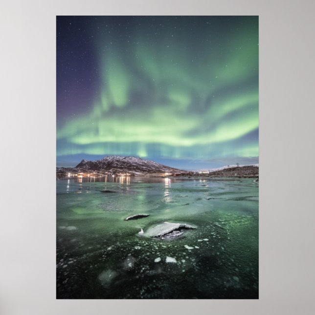Northern Lights Norway Poster (Front)