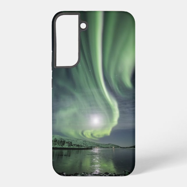 Northern Lights Norway Samsung Galaxy S22+ Case (Back)