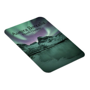 Northern Lights Norway Souvenir Magnet