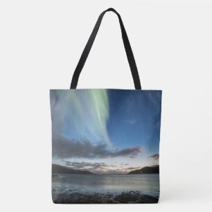 Northern Lights Norway Tote Bag