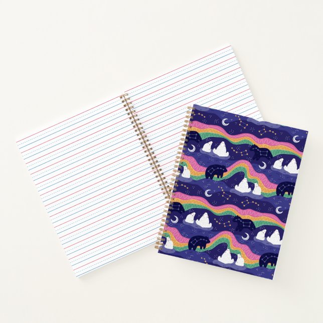 Northern Lights Notebook (Inside)