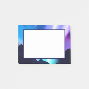 Northern Lights Post-it Notes
