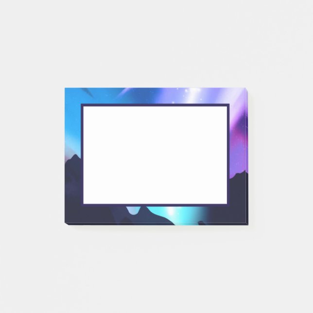 Northern Lights Post-it Notes (Front)