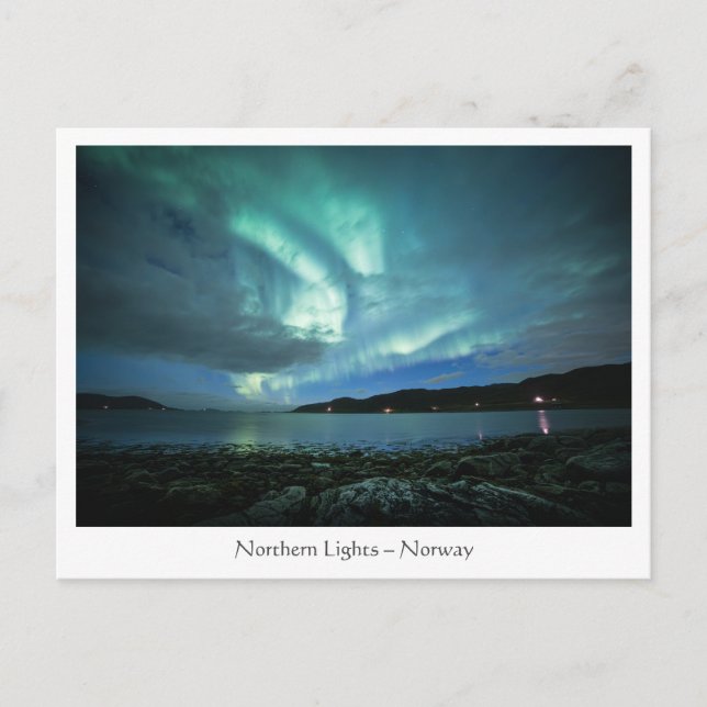 Northern Lights Postcard (Front)