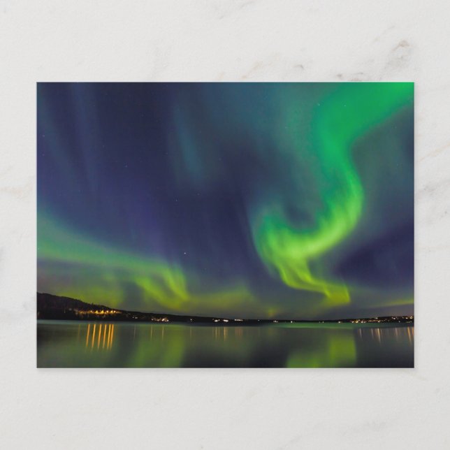 Northern Lights Postcard (Front)