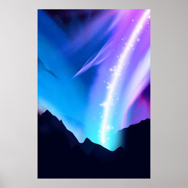 Northern Lights Poster (Front)