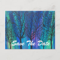Northern Lights Save The Date, Customisable