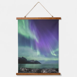 Northern Lights Senja Hanging Tapestry