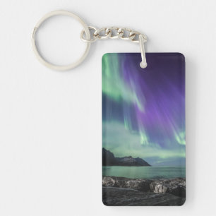 Northern Lights Senja Key Ring