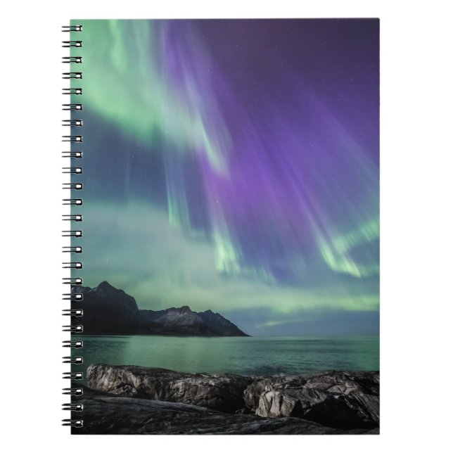 Northern Lights Senja Notebook (Front)