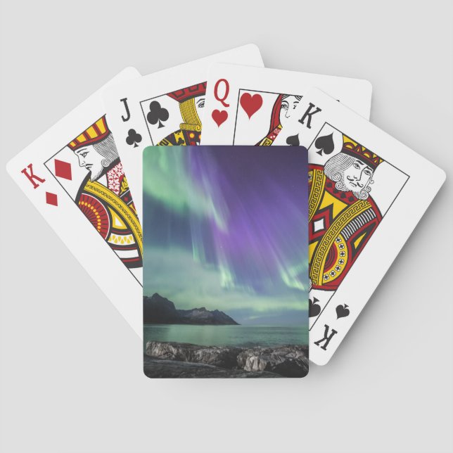 Northern Lights Senja Playing Cards (Back)