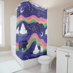 Northern Lights Shower Curtain