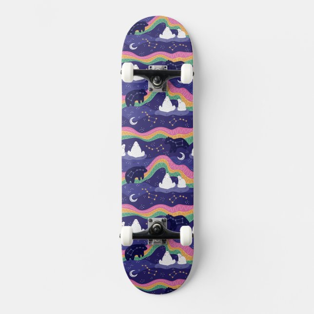 Northern Lights Skateboard (Front)