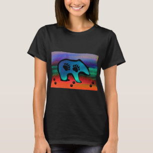 Northern Lights Spirit Bear T-Shirt