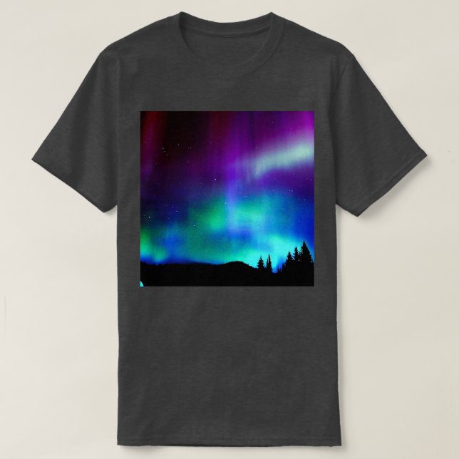 Northern Lights T-Shirt (Design Front)