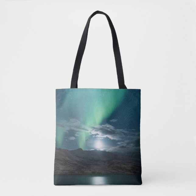 Northern Lights Tote Bag (Front)