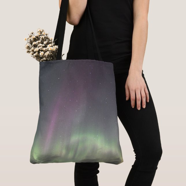 Northern Lights Tote Bag (Close Up)