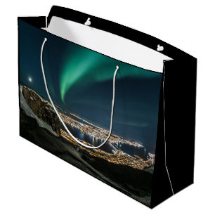 Northern Lights Tromso Large Gift Bag
