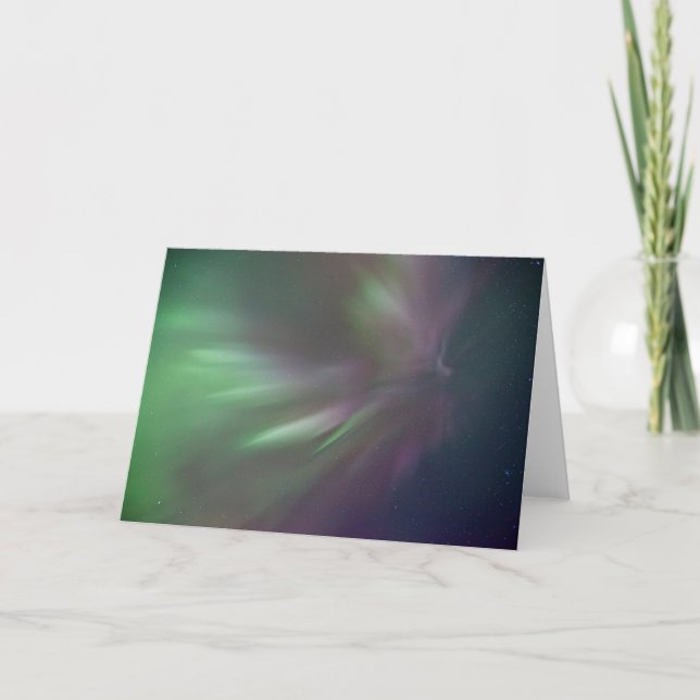 Northern Lights | Whitehorse, Yukon Card (Front)