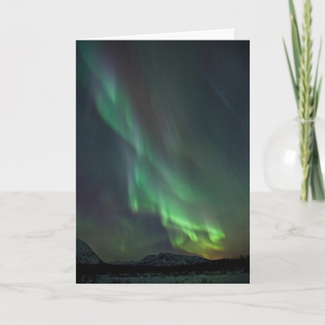 Northern Lights | Whitehorse, Yukon Card (Front)