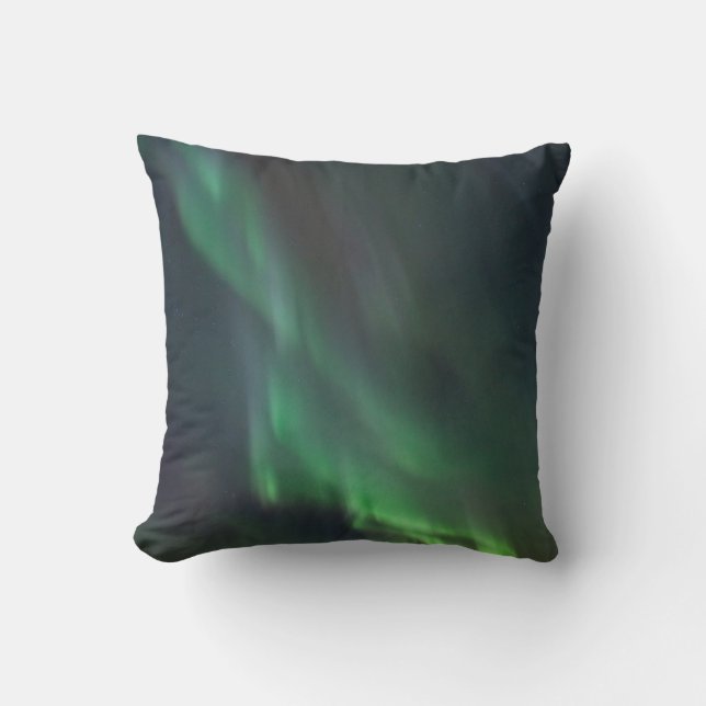 Northern Lights | Whitehorse, Yukon Cushion (Front)