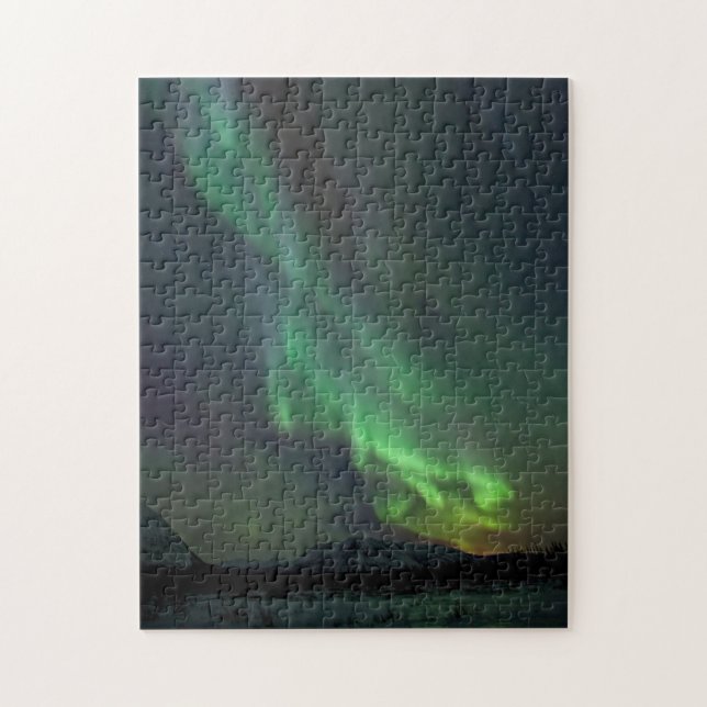 Northern Lights | Whitehorse, Yukon Jigsaw Puzzle (Vertical)