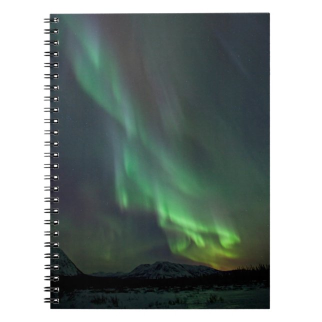 Northern Lights | Whitehorse, Yukon Notebook (Front)