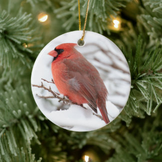 Northern (Male) Cardinal | Ceramic Ornament