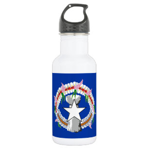 Northern Mariana Islands Flag 532 Ml Water Bottle