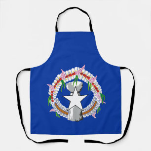 Northern Mariana Islands Flag Apron