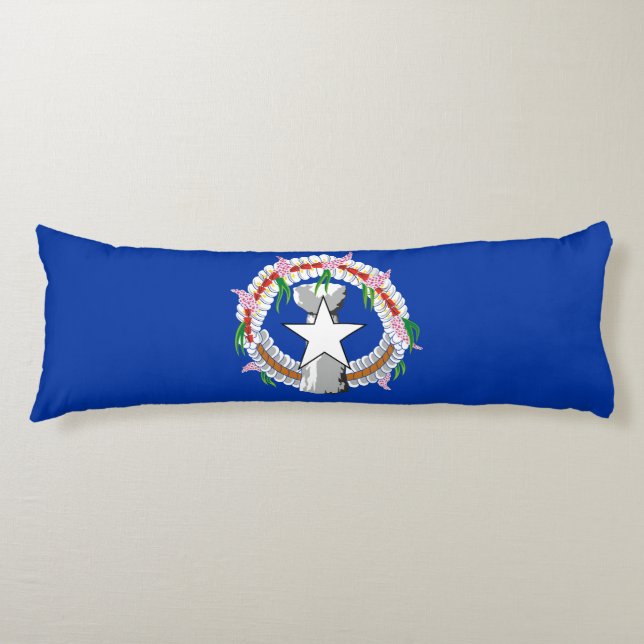 Northern Mariana Islands Flag Body Cushion (Front)